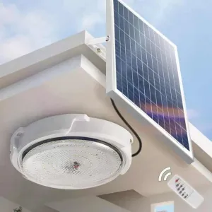 مصنع إضاءة السقف الشمسي الداخلي مباشرةIndoor Solar Ceiling Light Factory Direct with Remote Control Solar Light Lamp