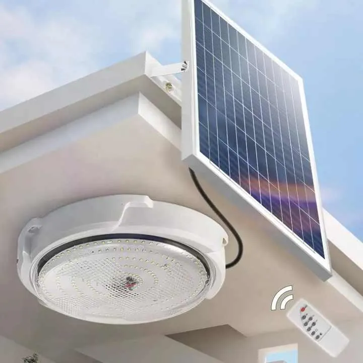 مصنع إضاءة السقف الشمسي الداخلي مباشرةIndoor Solar Ceiling Light Factory Direct with Remote Control Solar Light Lamp