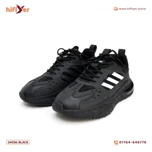 24056 Black stylish warmth all seasons sneaker for men