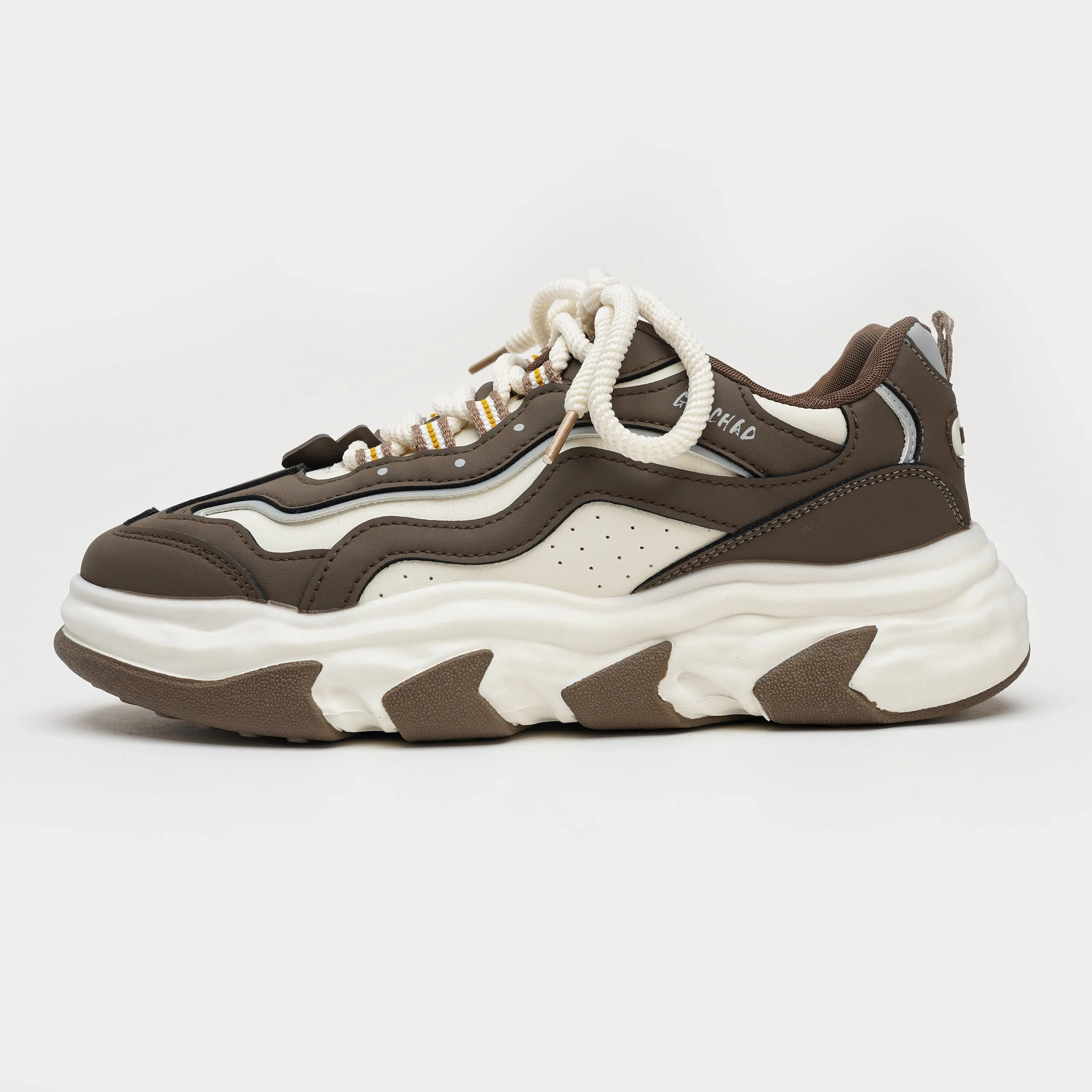 24072-khaki stylish Design All Seasons sneaker for men