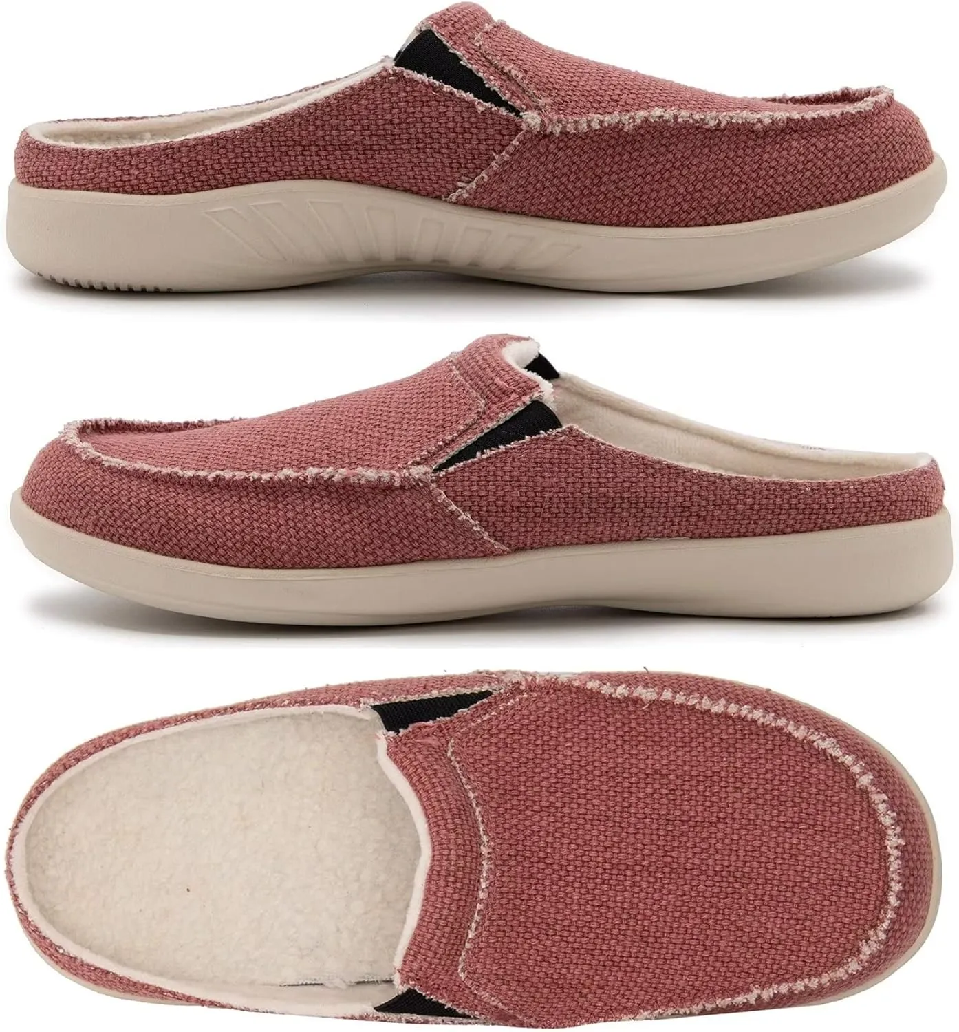ADAX Men's Plantar Fasciitis & Pain Relief Orthotic Slippers with Arch Support (Size:US 7-US 14)