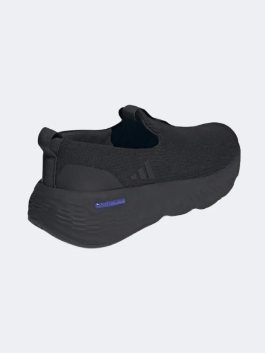 Adidas Cloudfoam Go Lounge Men Sportswear Shoes Black/Lucid Blue