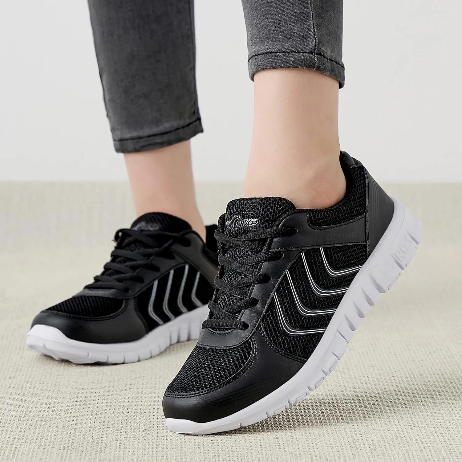 Alicegana Womens Sneakers Fashion Walking Casual Lightweight Tennis Shoes