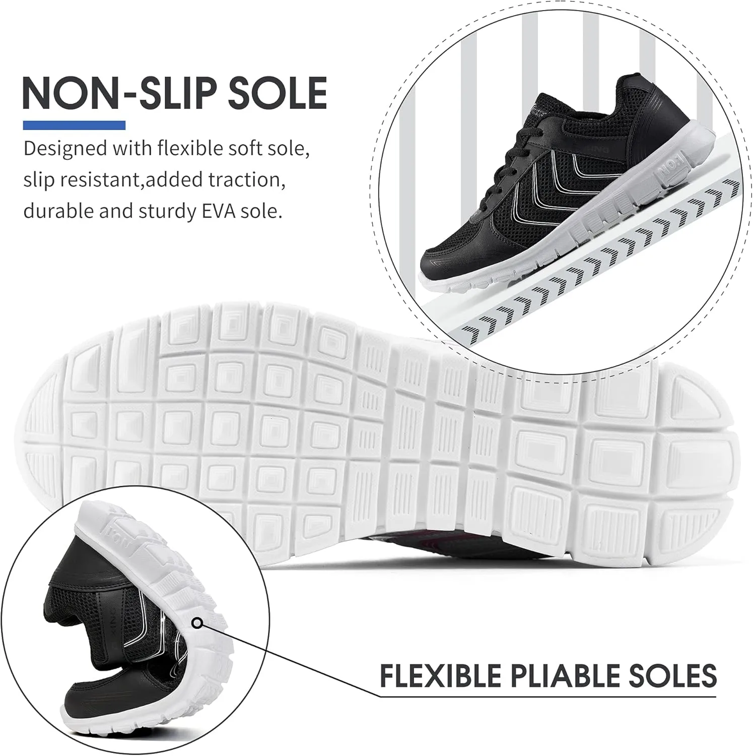 Alicegana Womens Sneakers Fashion Walking Casual Lightweight Tennis Shoes