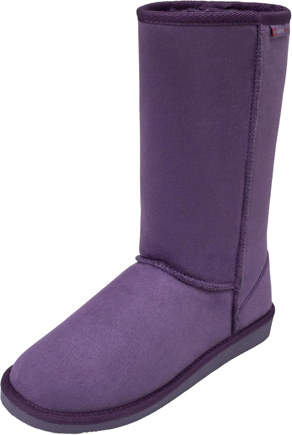 Alpine Swiss Womens 11 Tall Mid Calf Winter Boots Faux Shearling Aussie Classic