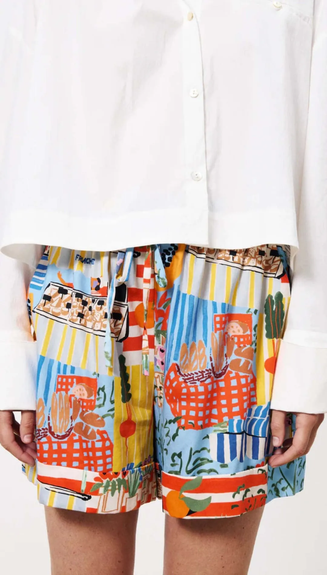 Annea Printed Shorts