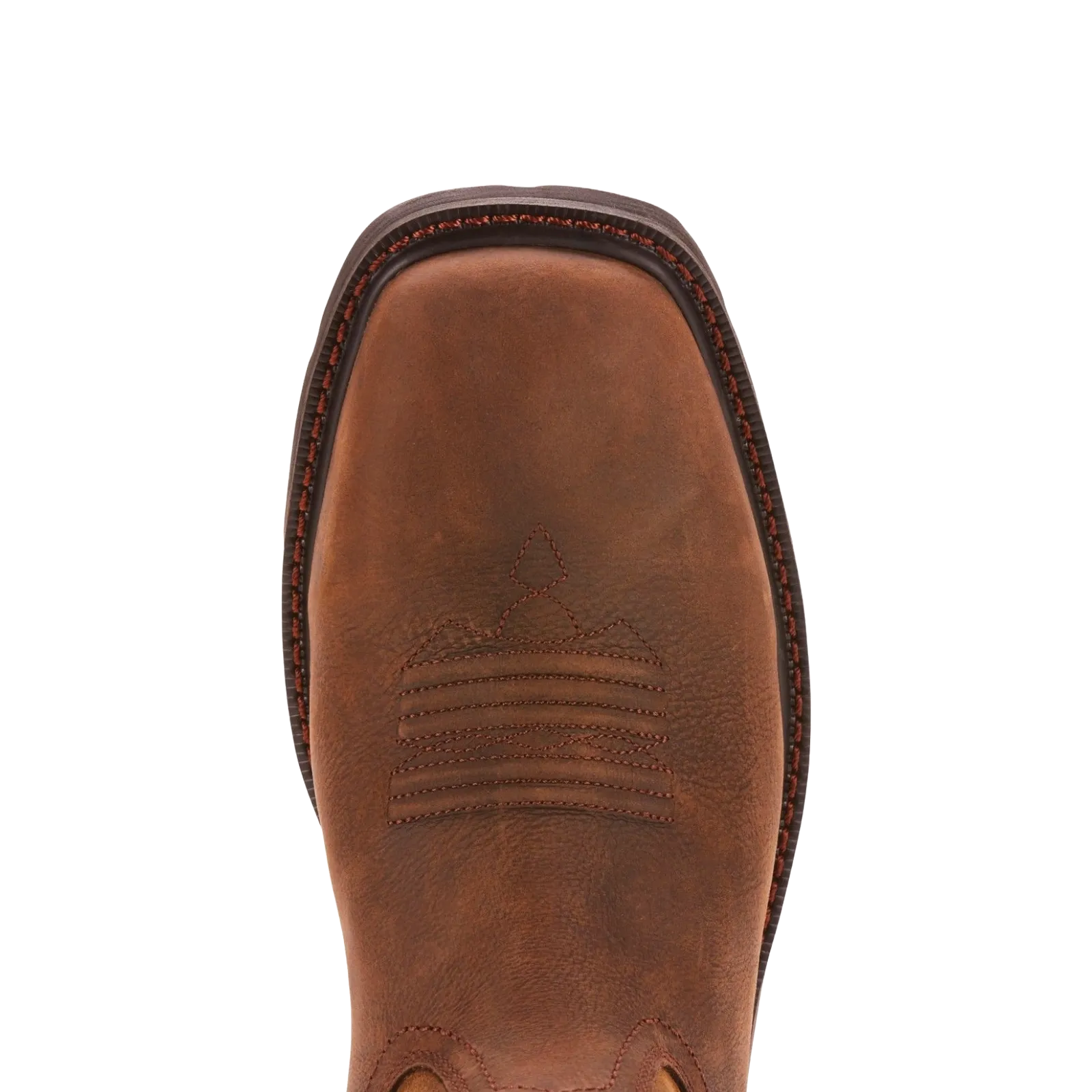 Ariat Men's Groundbreaker H20 Square Toe Brown Work Boots 10024984