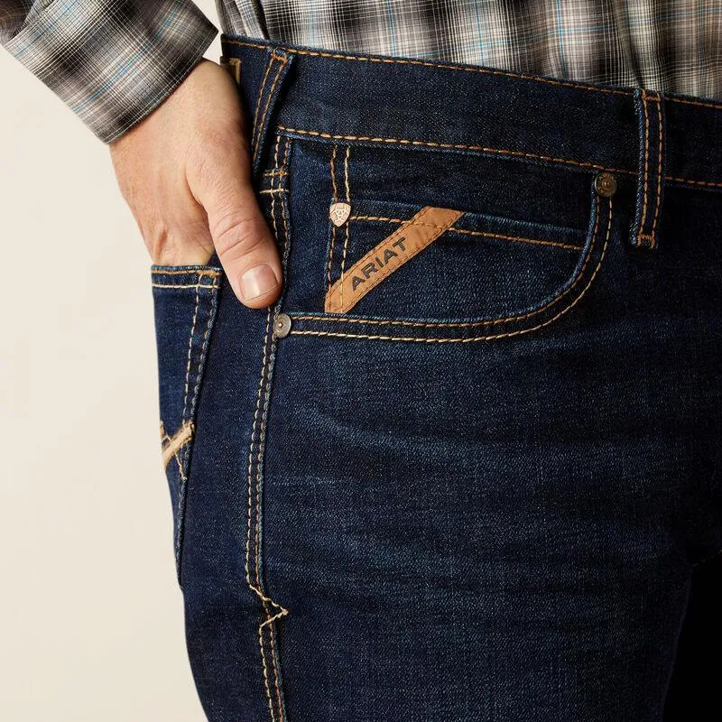 Ariat Men's M4 Relaxed Bootcut Jean In Wildfire 10053545