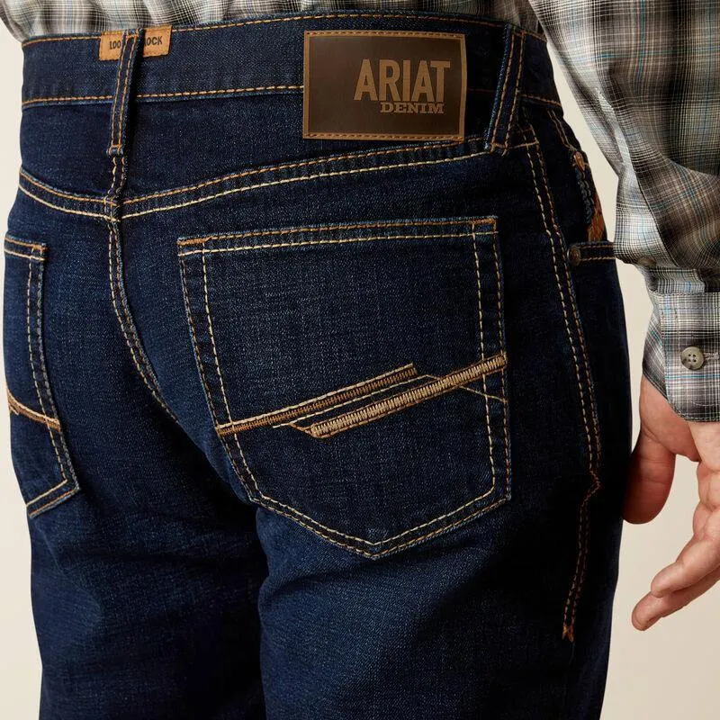 Ariat Men's M4 Relaxed Bootcut Jean In Wildfire 10053545