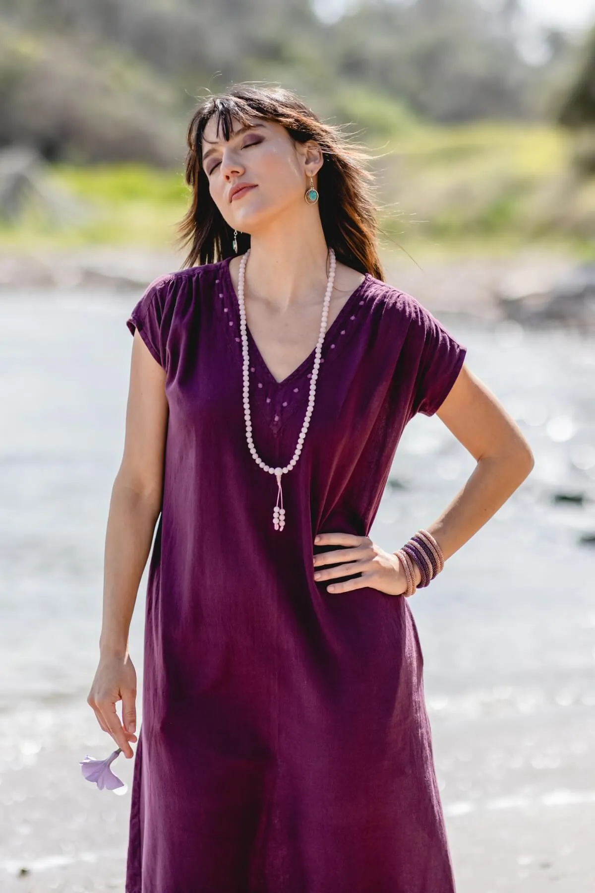 Aurora Dress - Embroidered