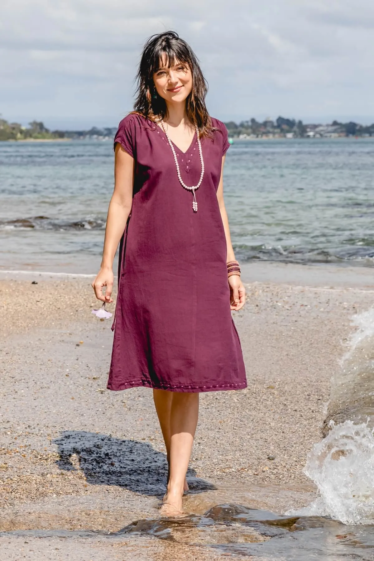 Aurora Dress - Embroidered