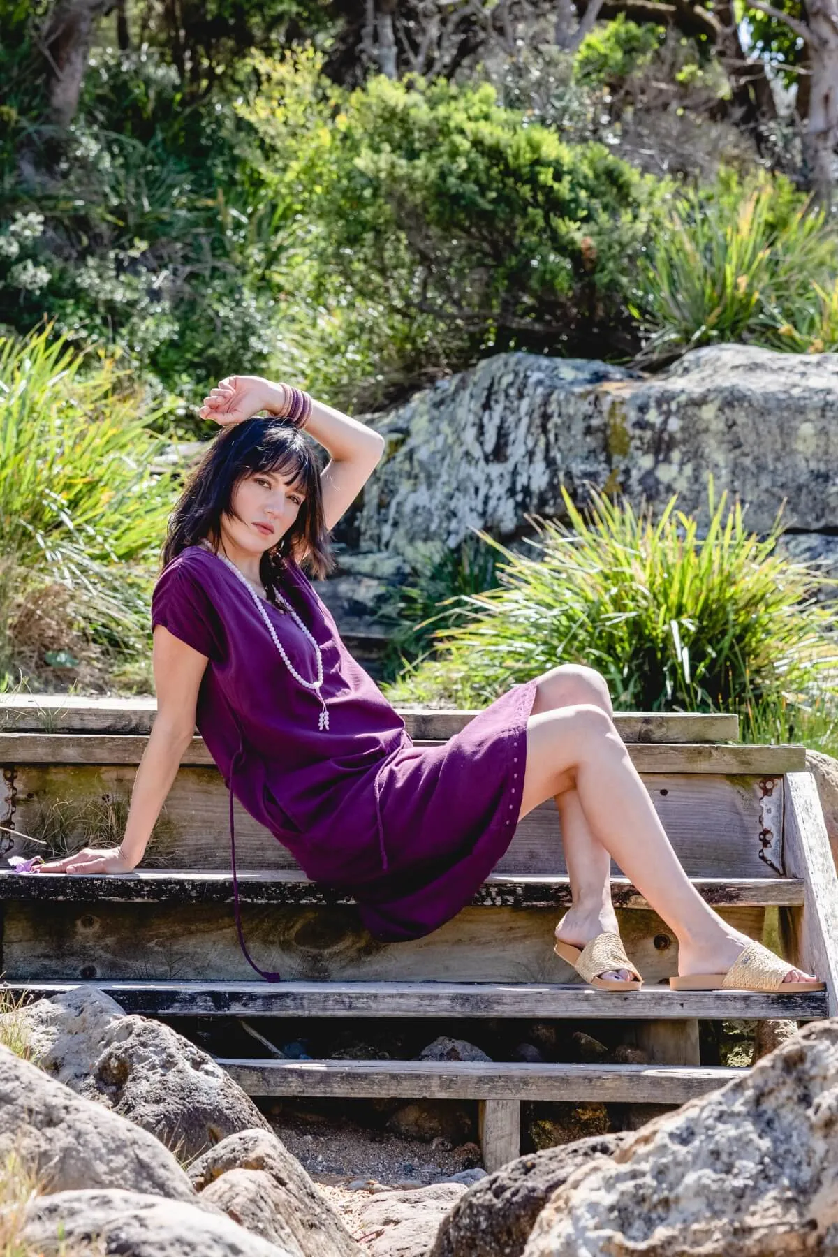 Aurora Dress - Embroidered