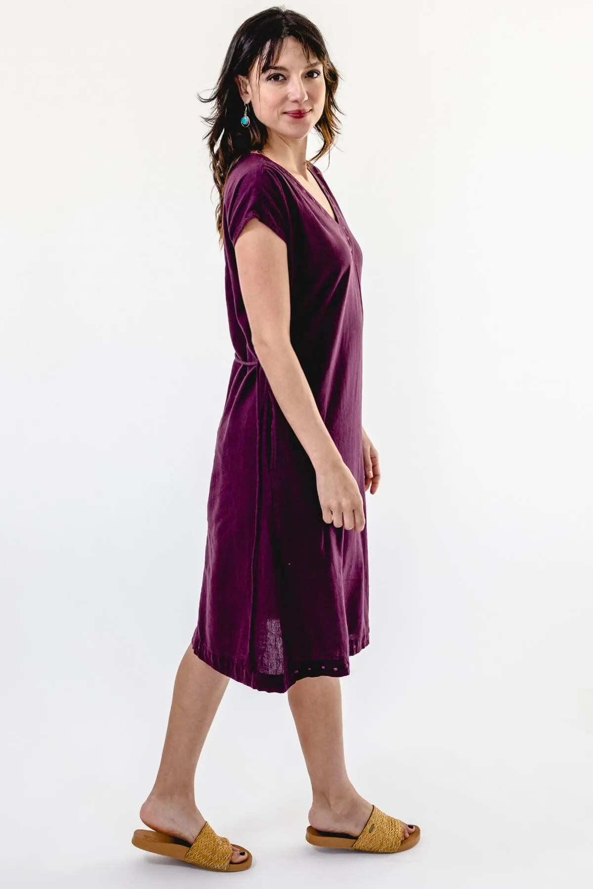 Aurora Dress - Embroidered