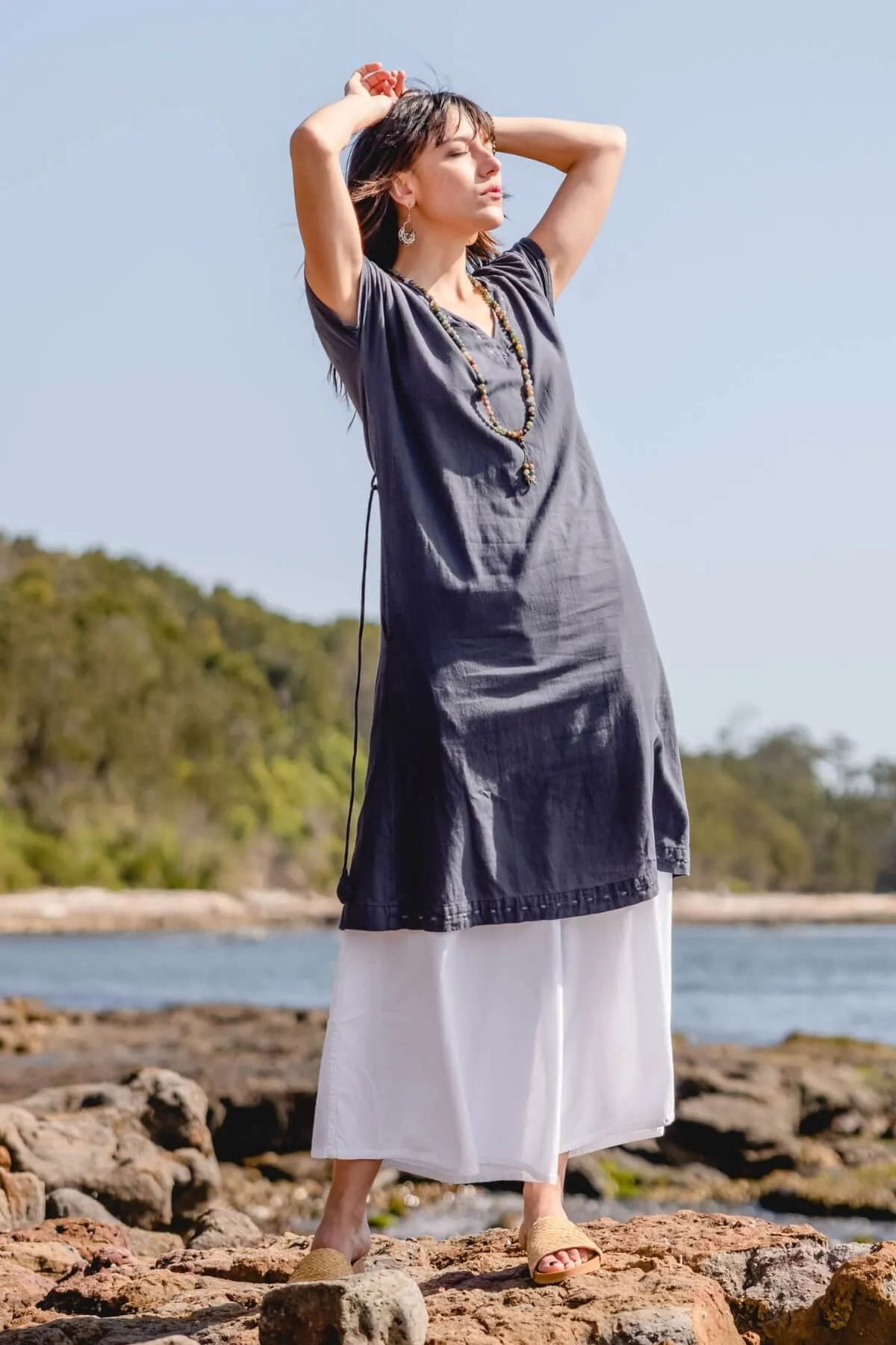 Aurora Dress - Embroidered