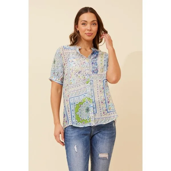 BARLOW DIAMANTE DETAIL TOP