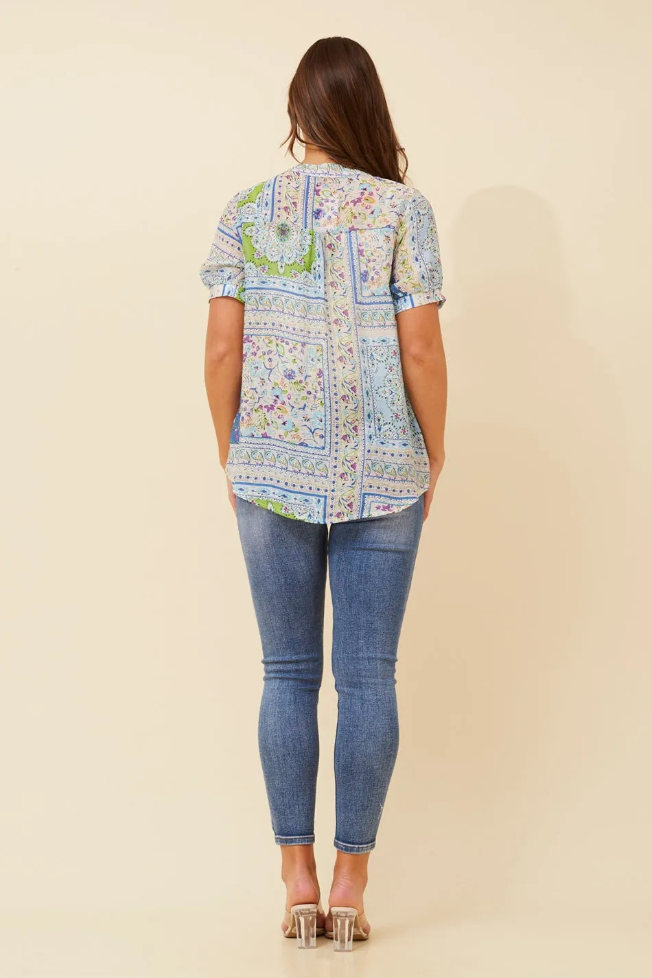BARLOW DIAMANTE DETAIL TOP