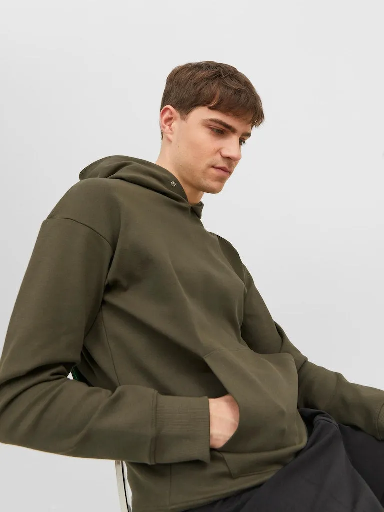Basic Hooded Sweatshirt - Army