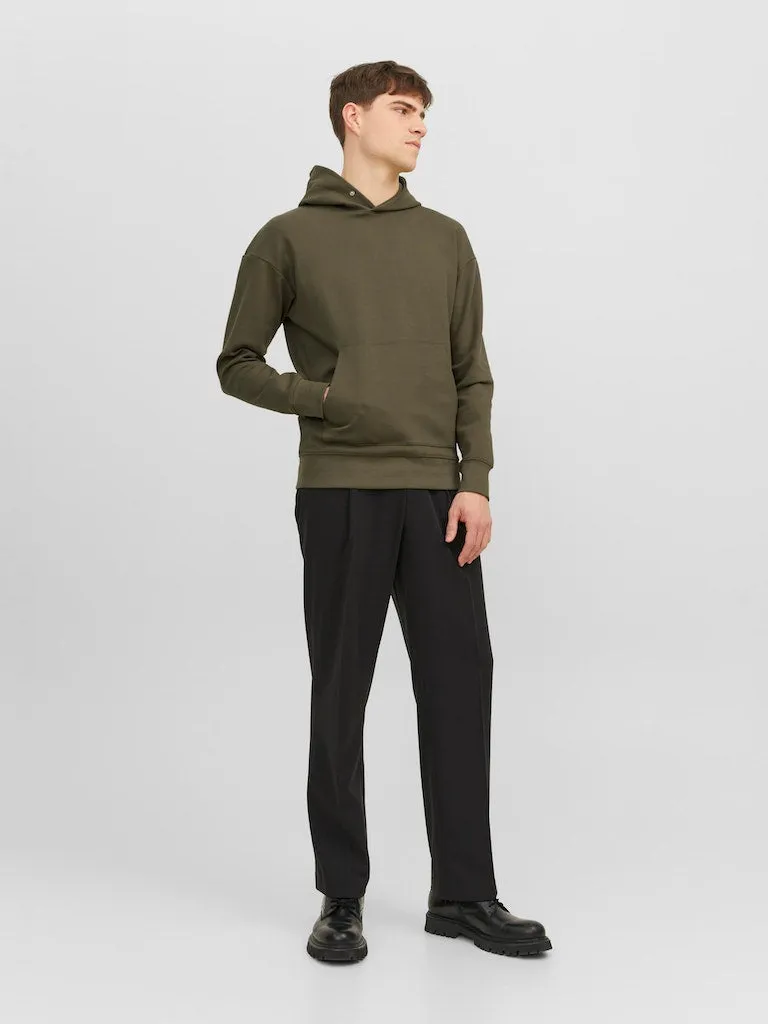 Basic Hooded Sweatshirt - Army