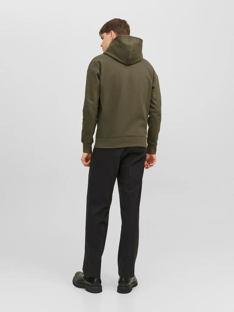 Basic Hooded Sweatshirt - Army