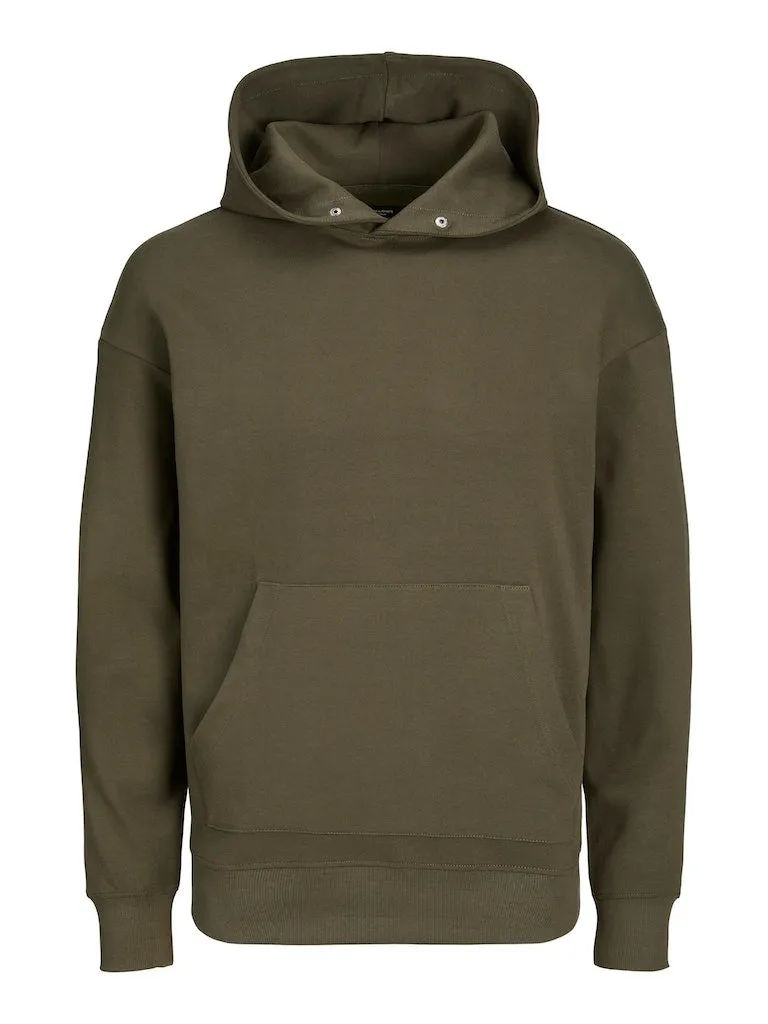 Basic Hooded Sweatshirt - Army