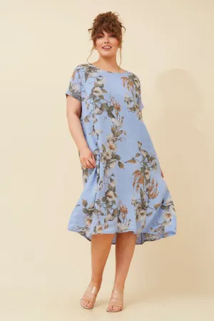BATISTA LINEN MIDI DRESS