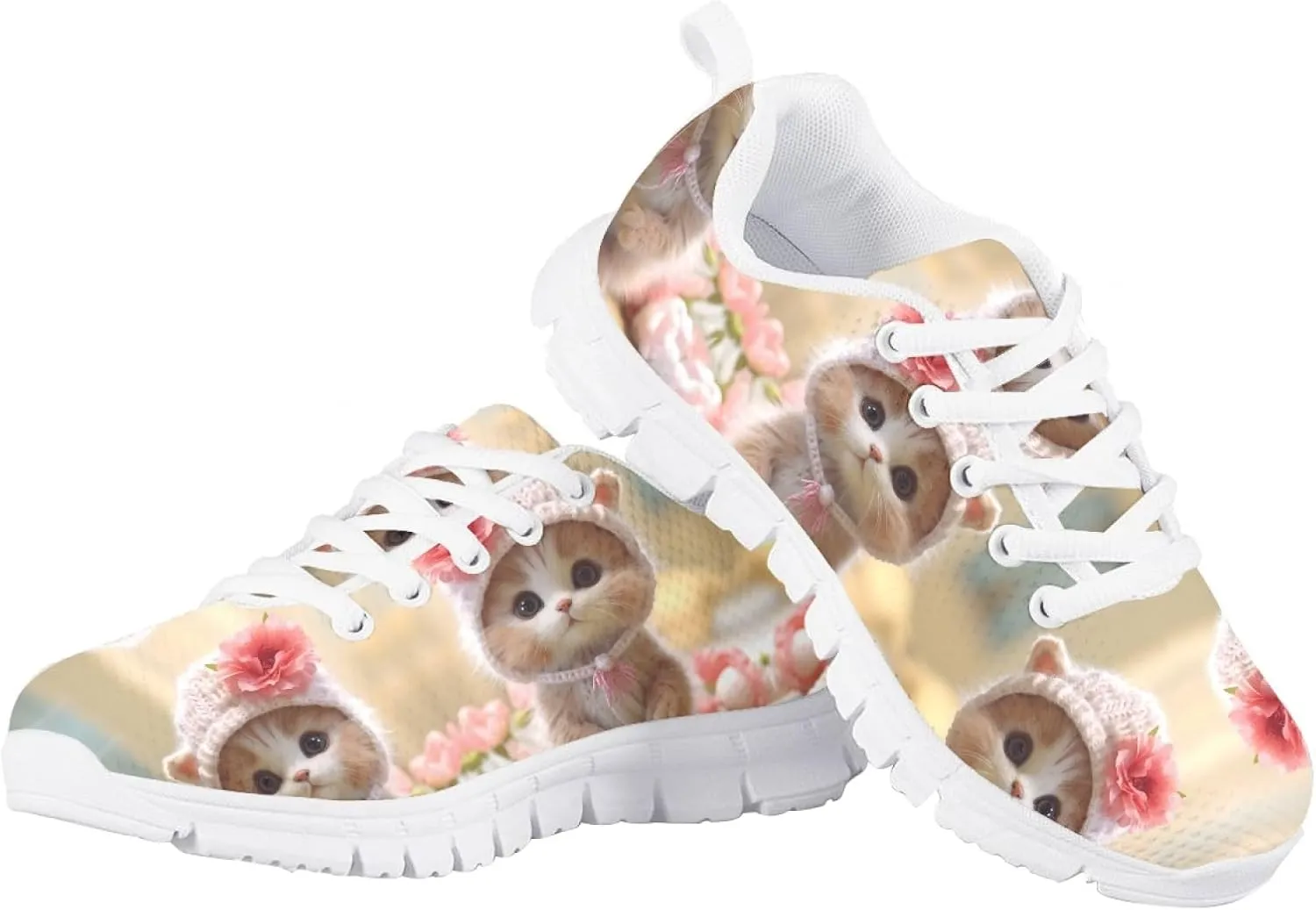 Bengbobar Christmas Sneakers for Kids Breathable Walking Shoes Girls Boys Most Comfortable Vocation Daily Walking Shoes Kids