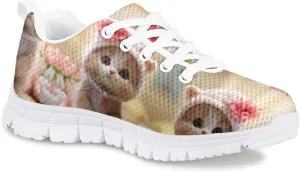 Bengbobar Christmas Sneakers for Kids Breathable Walking Shoes Girls Boys Most Comfortable Vocation Daily Walking Shoes Kids