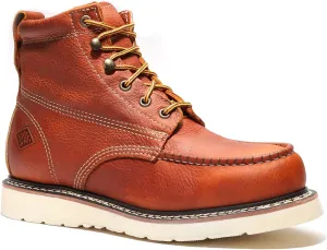 Bonanza Boots FRONTIER PLUS 6" Men's Moc Toe Unlined Work Boots Steel Toe