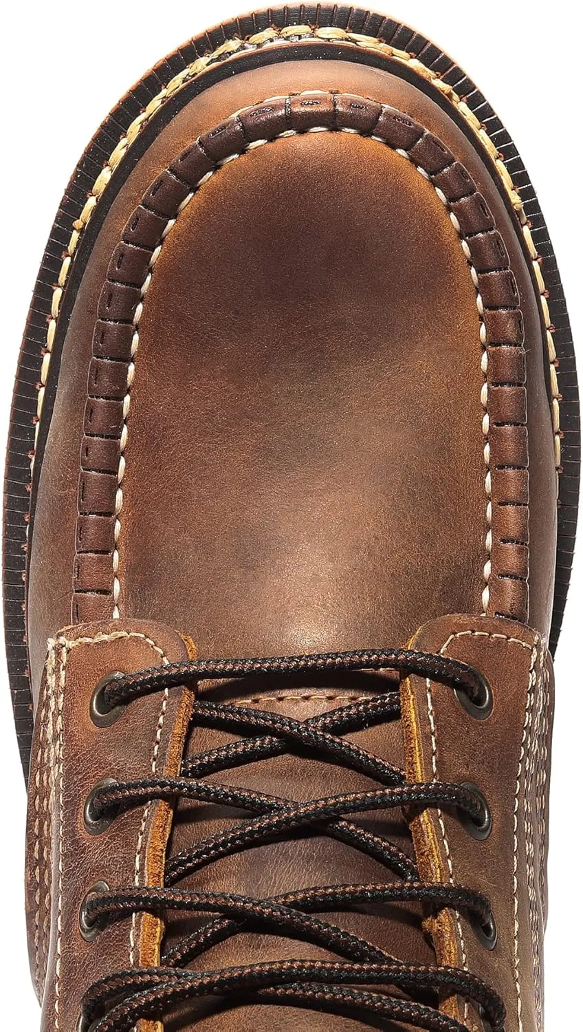 Bonanza Boots FRONTIER PLUS 6" Men's Moc Toe Unlined Work Boots Steel Toe