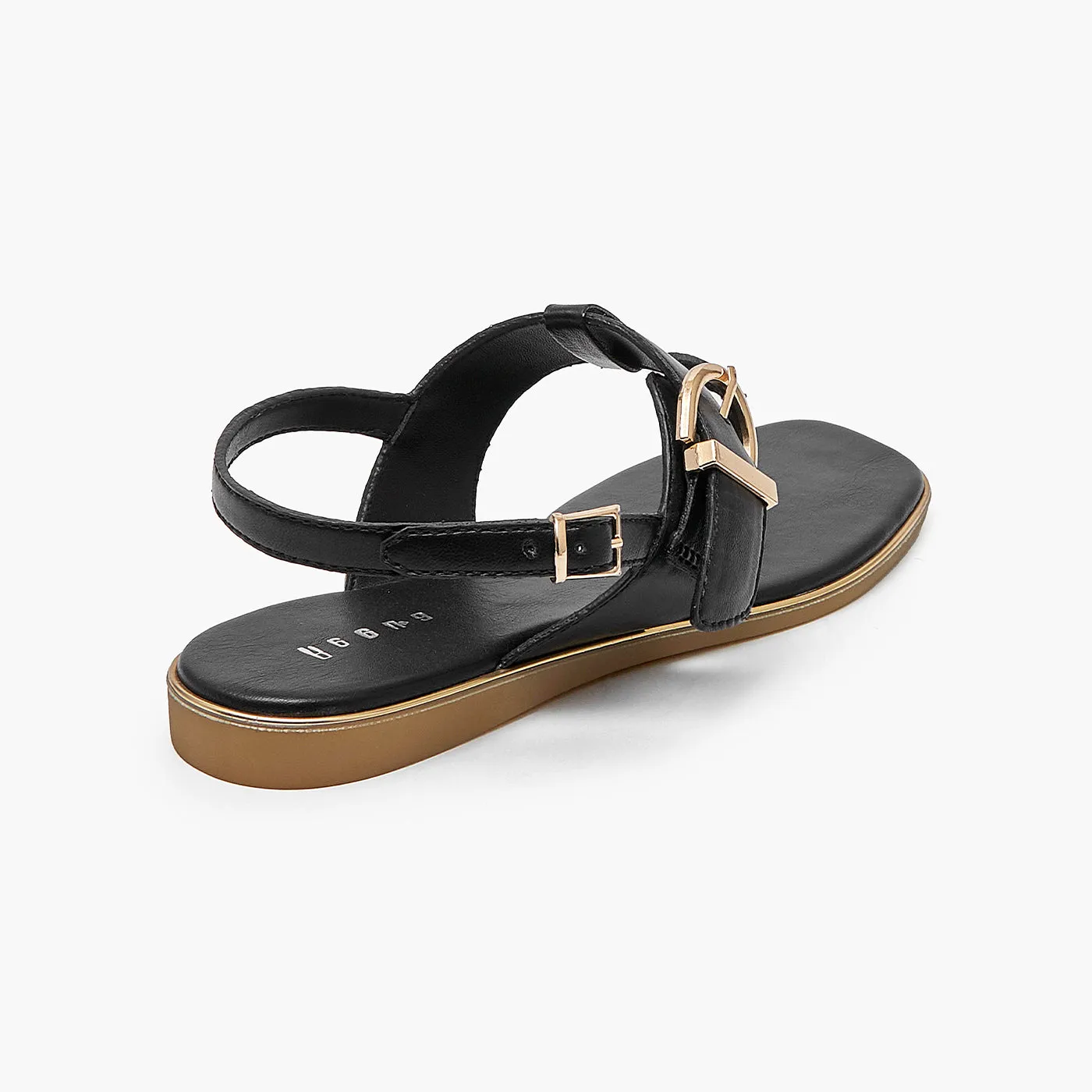Buckled Sandals