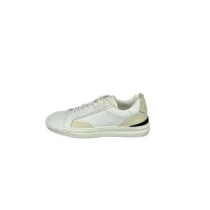 Buscemi Mens Estra Off White Leather Sneakers SAMPLE