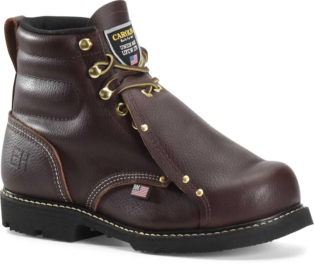 Carolina Men's 508 Int Lo 6Met Guard Steel Toe Heavy Duty Work Boot Dark Brown 6 EE