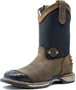 CEBU Men's Thunder Western Cowboy Boots - Square Toe
