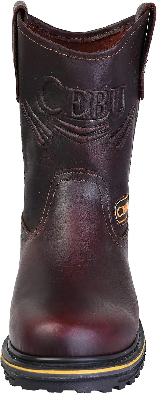 CEBU Men's Tractor Work Boots - 10 Inch