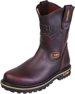CEBU Men's Tractor Work Boots - 10 Inch