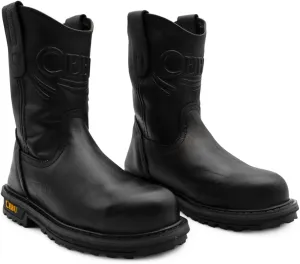 CEBU Tractor Men's Steel Toe Work Boots Oil & Gas Resistant, Industrial & Construction Boots