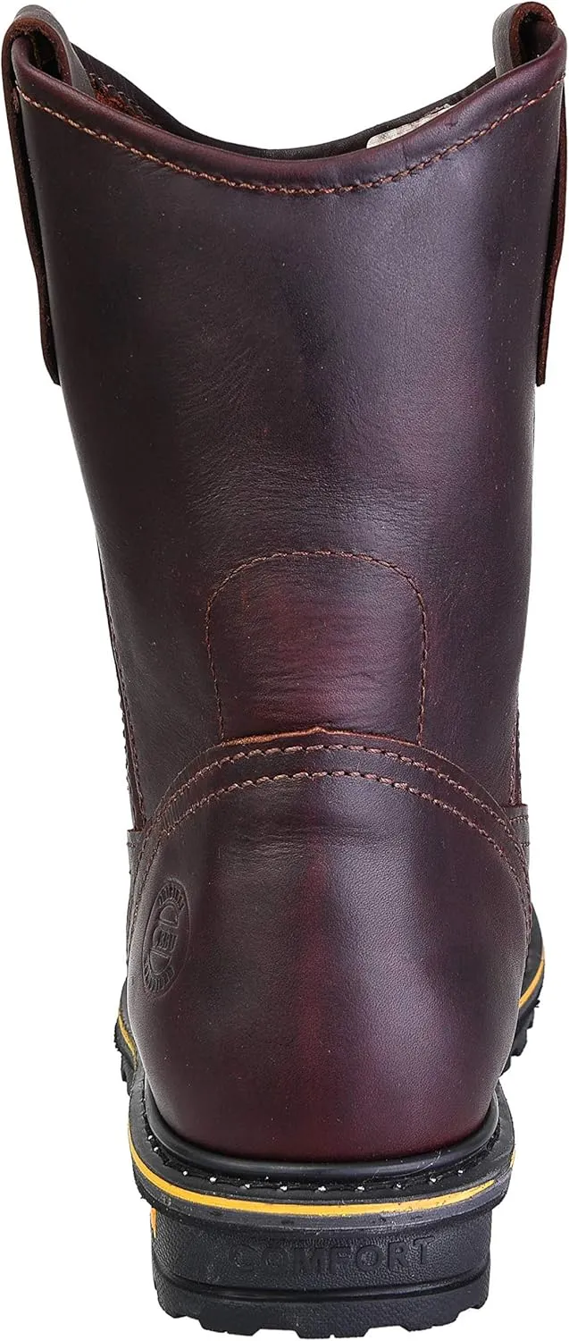 CEBU Tractor Men's Steel Toe Work Boots Oil & Gas Resistant, Industrial & Construction Boots