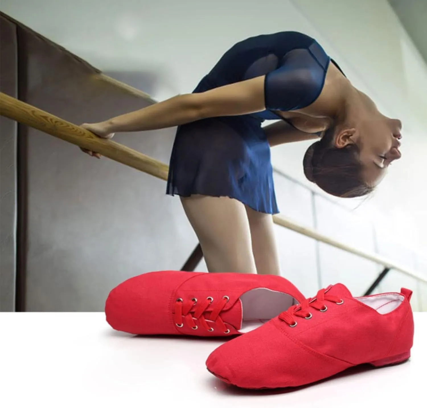 Children Shoes Dance Shoes Warm Dance Ballet Performance Indoor Shoes Jazz Dance Shoes Sneaker for Girls Size 5
