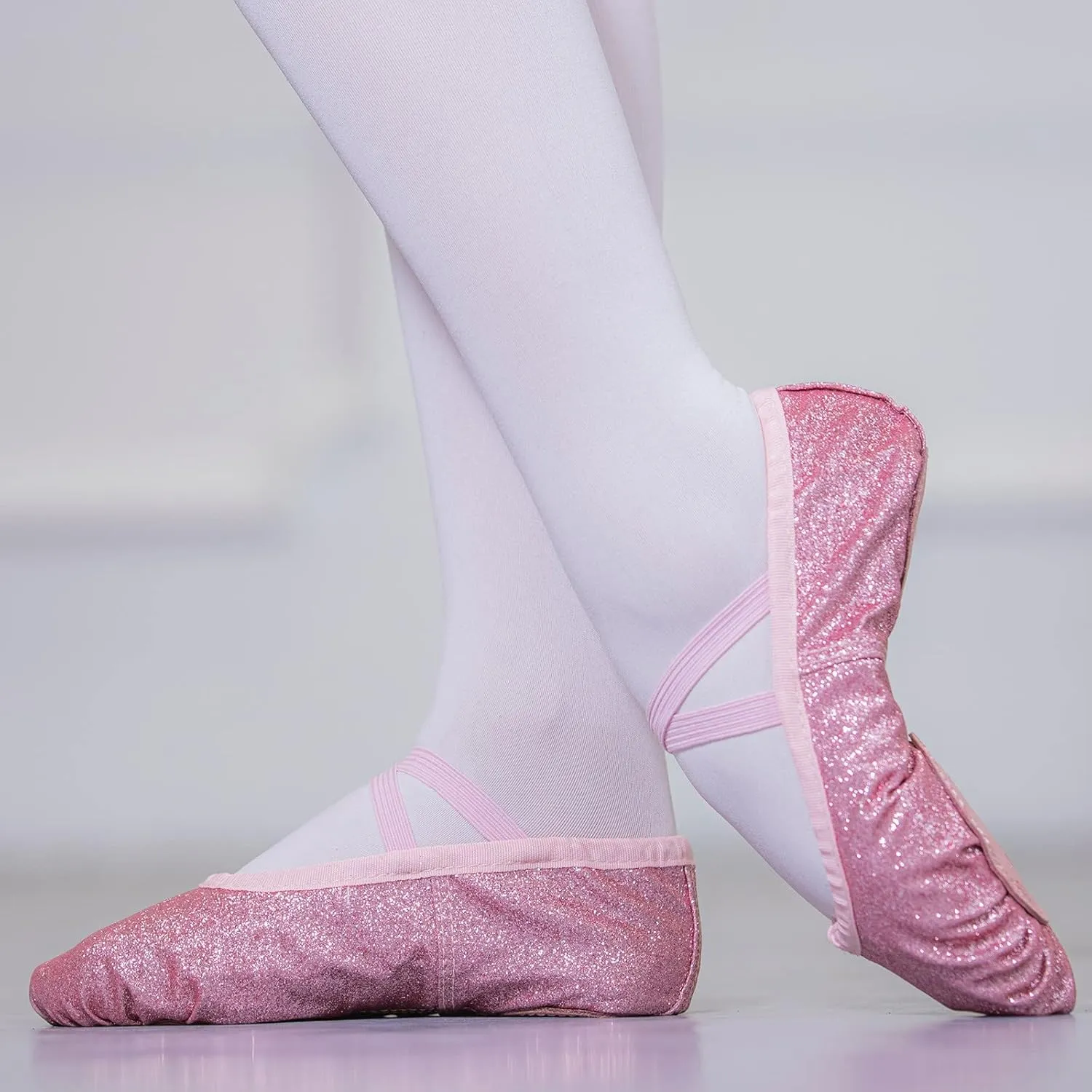 Children Shoes Dance Shoes Warm Dance Ballet Performance Indoor Shoes Yoga Dance Shoes Baby Slip on Shoes