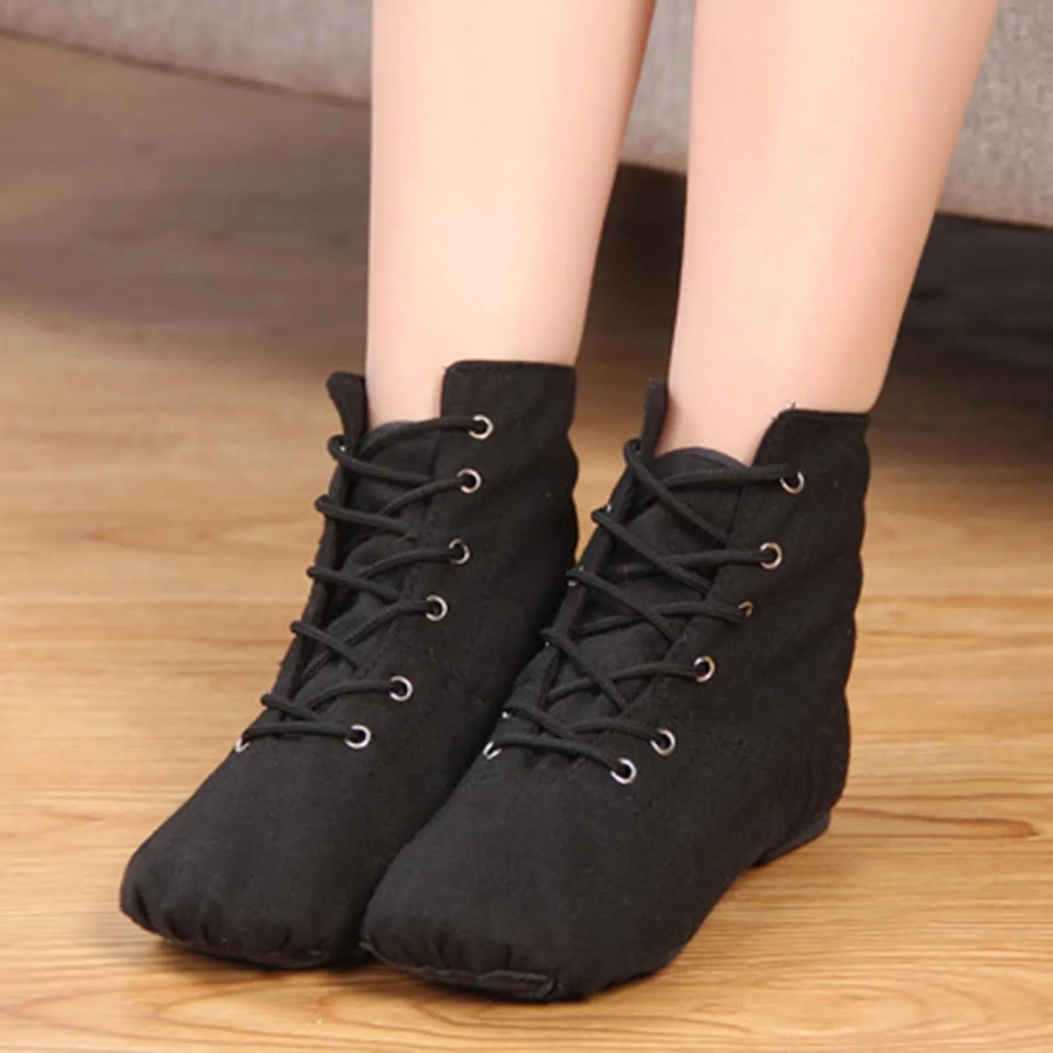 Children Shoes Dancing Shoes Ballet Performance Indoor Shoes Yoga Shoes Girls Canvas Jazz Dress Shoes Dance Shoes