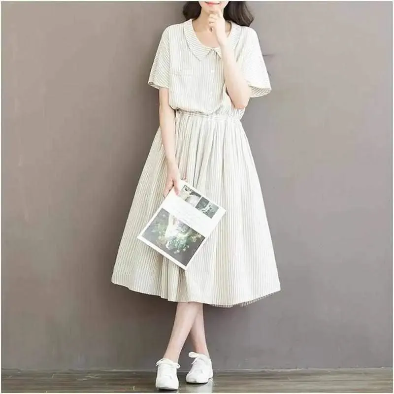 Classic Striped Summer Dress