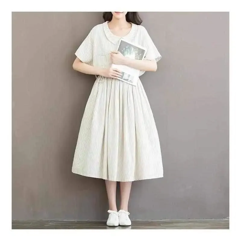 Classic Striped Summer Dress