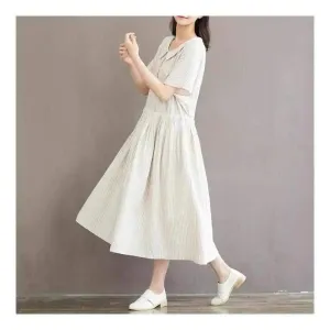 Classic Striped Summer Dress