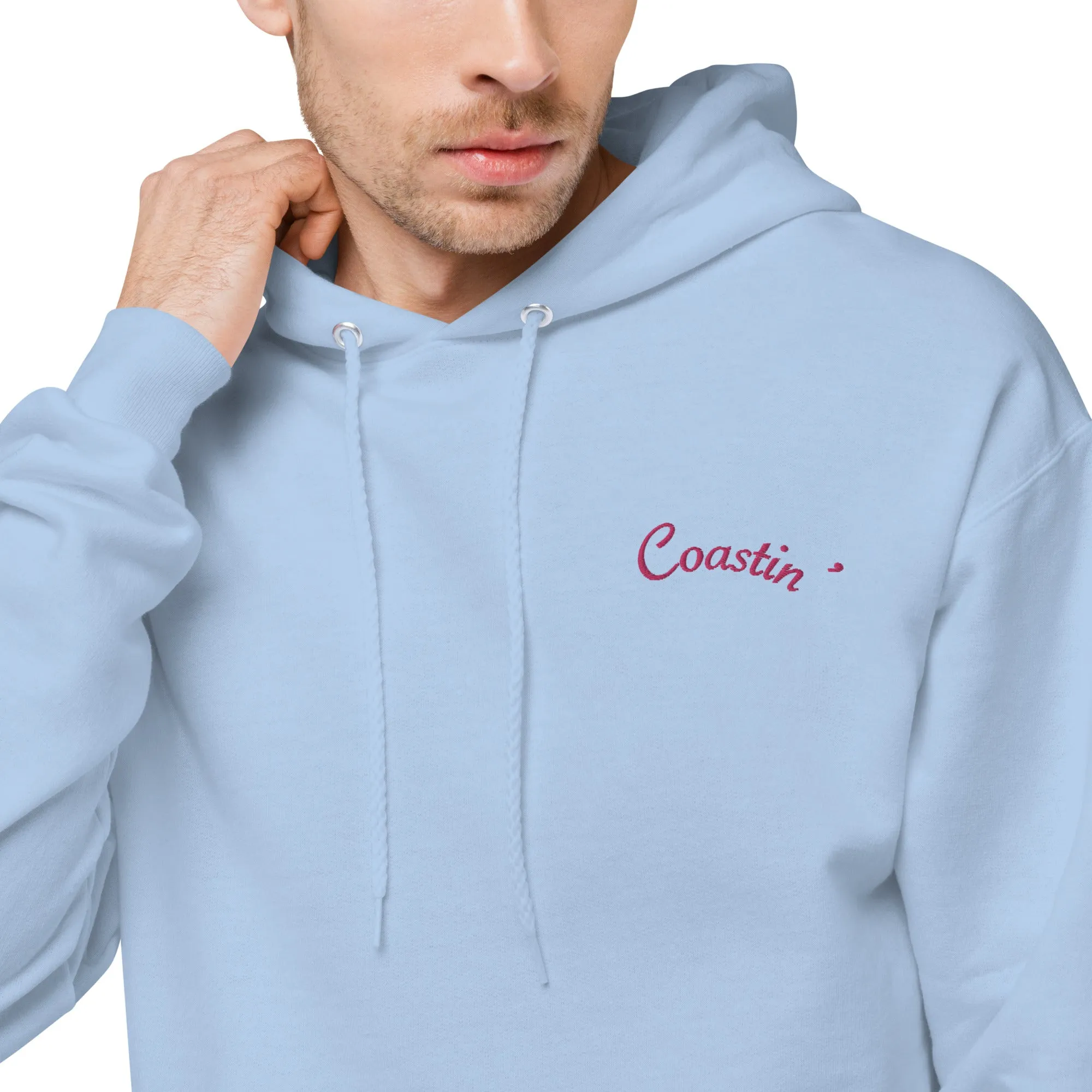 Coastin' | Embroidered hoodie