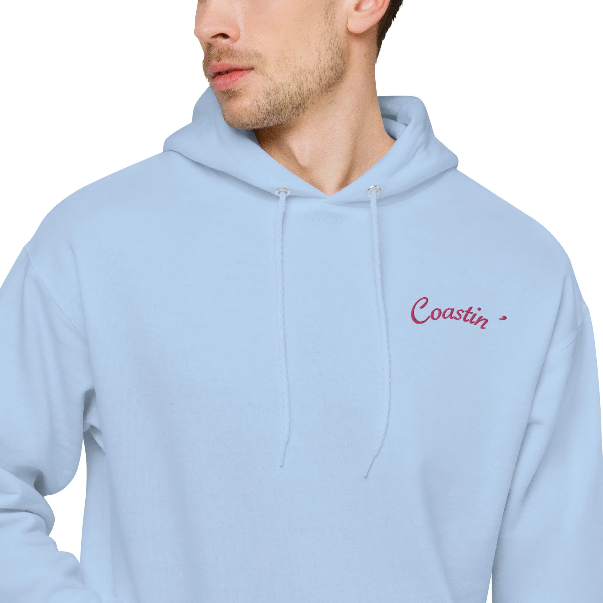 Coastin' | Embroidered hoodie
