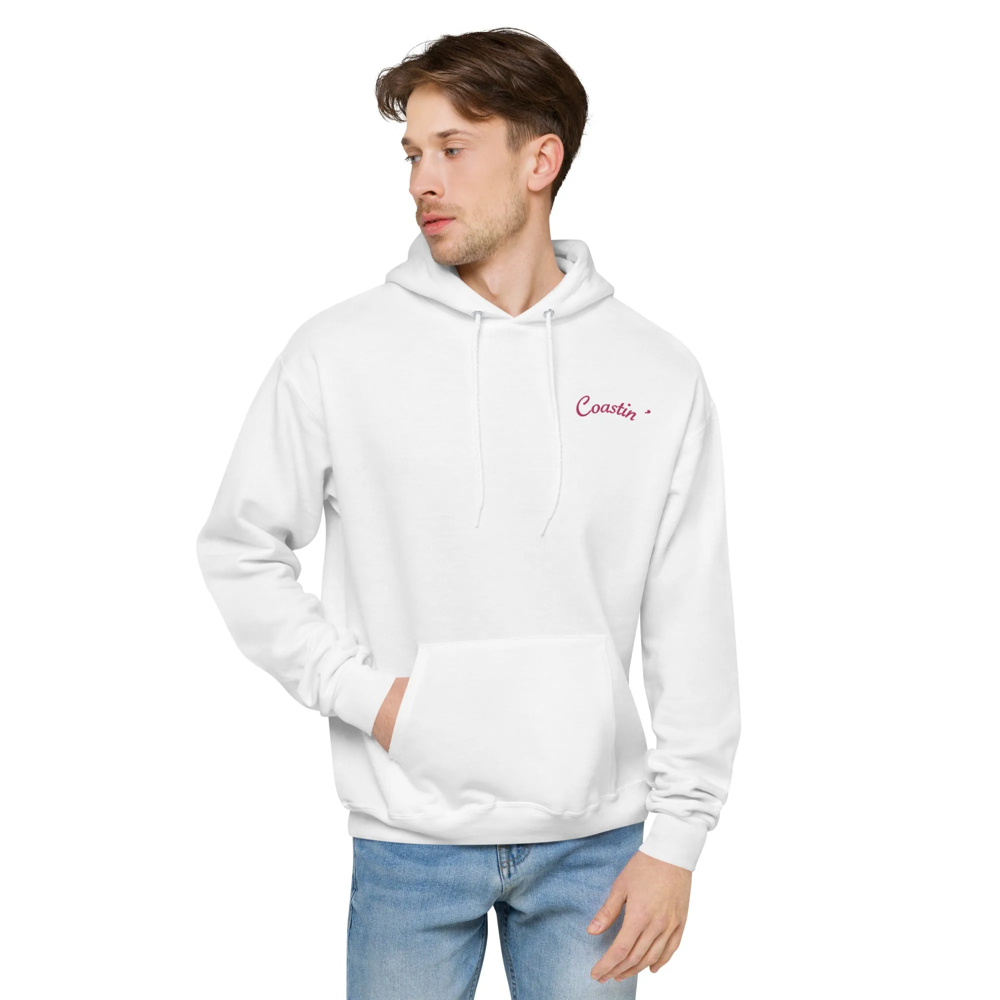 Coastin' | Embroidered hoodie