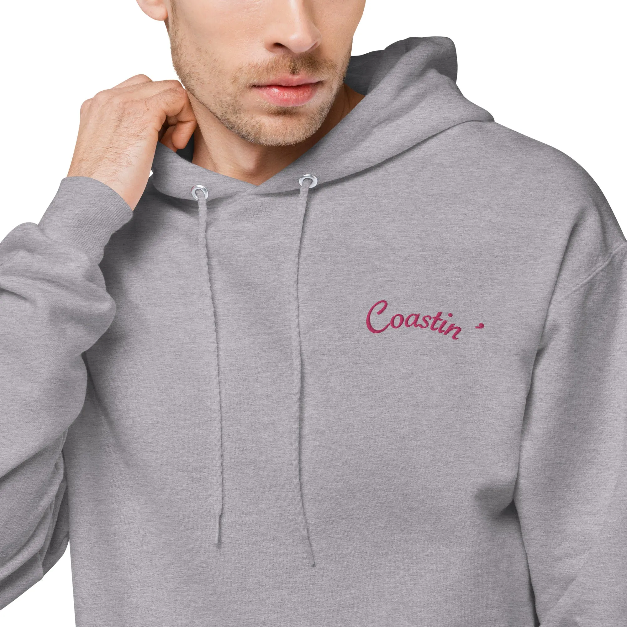 Coastin' | Embroidered hoodie