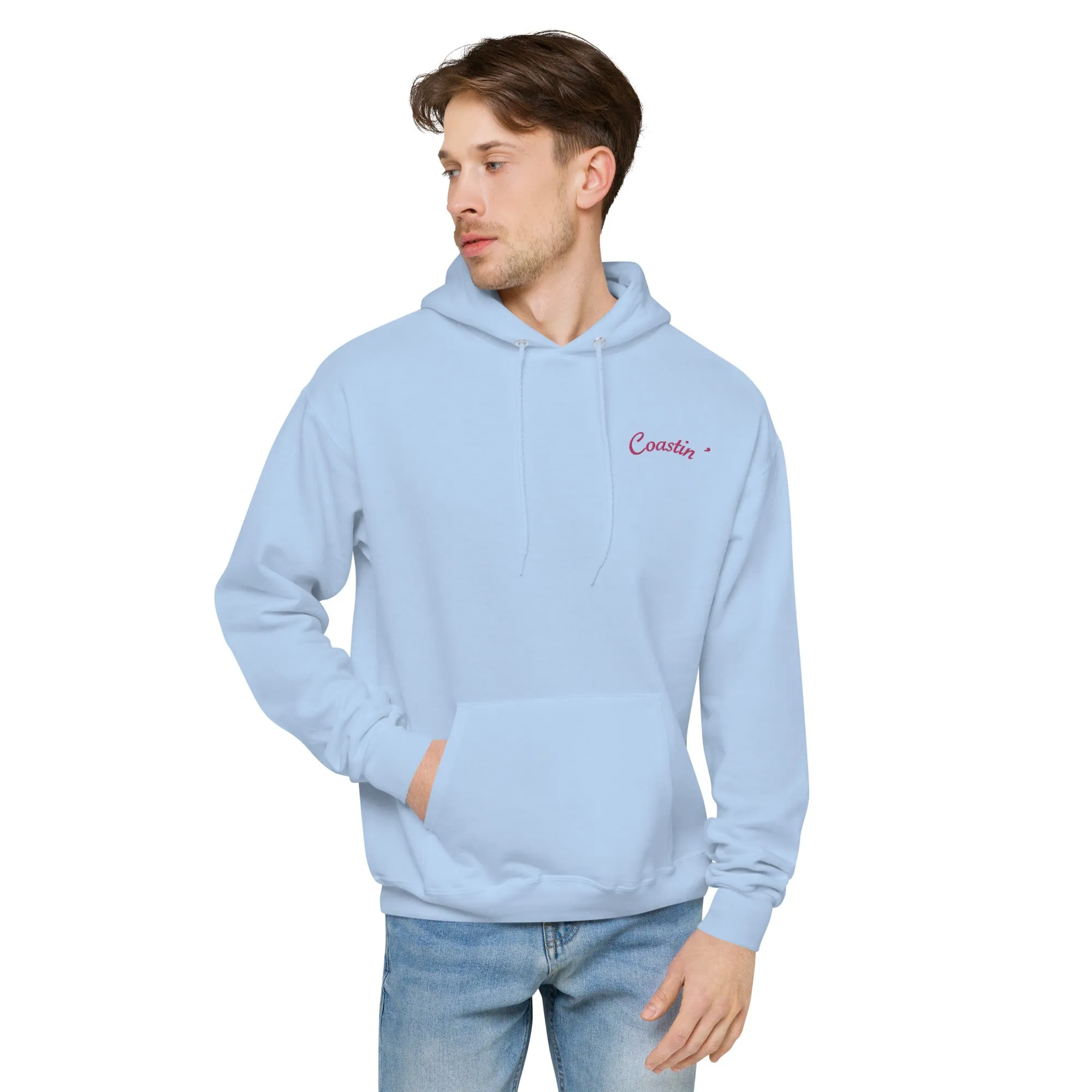 Coastin' | Embroidered hoodie