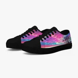 Colourful Clouds Classic Low-Top Canvas Shoes