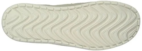 Crocs Santa Cruz Playa Slip On Comfortable Men's Loafers Slip-On, Khaki/Stucco, 11